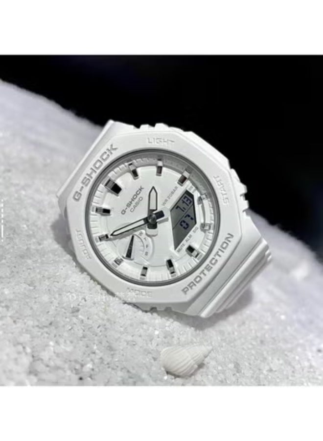 EDIFICE CASIO octagonal sports waterproof and shockproof  GA-2100 white - Image 2